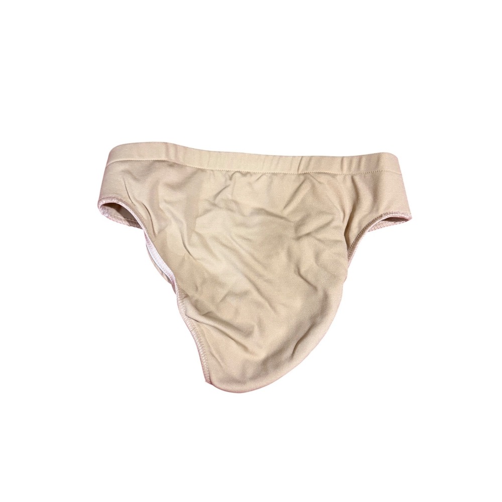 Capezio Mens Dance Belt 10356 Nude Small Tactel Quilted Athletic Supporter NWT